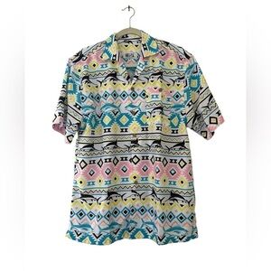 Men’s shirt-colorful Hawaiian style shirt
